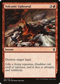 Volcanic Upheaval - Battle for Zendikar - NM