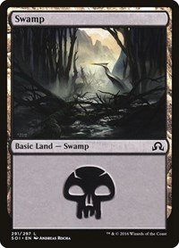 Swamp (291) - Shadows over Innistrad - NM
