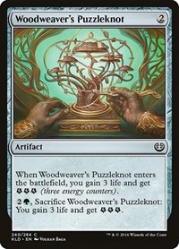 Woodweaver's Puzzleknot - Kaladesh - NM