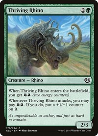 Thriving Rhino - Kaladesh - NM