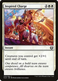 Inspired Charge - Kaladesh - NM