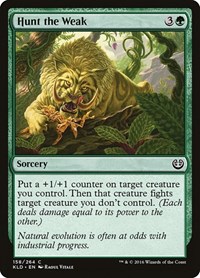 Hunt the Weak - Kaladesh - NM
