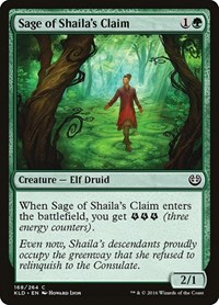 Sage of Shaila's Claim - Kaladesh - NM