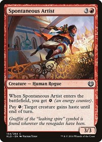 Spontaneous Artist - Kaladesh - NM