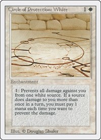 Circle of Protection: White - Revised Edition - NM