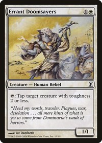 Errant Doomsayers - Time Spiral - NM