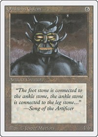 Obsianus Golem - Revised Edition - NM