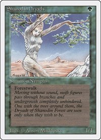 Shanodin Dryads - Revised Edition - NM