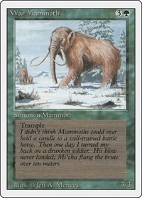 War Mammoth - Revised Edition - NM