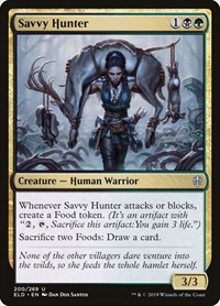 Savvy Hunter - Throne of Eldraine - NM