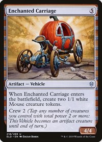 Enchanted Carriage - Throne of Eldraine - NM