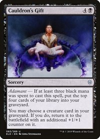 Cauldron's Gift - Throne of Eldraine - NM