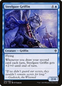 Steelgaze Griffin - Throne of Eldraine - NM