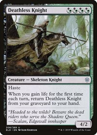 Deathless Knight - Throne of Eldraine - NM