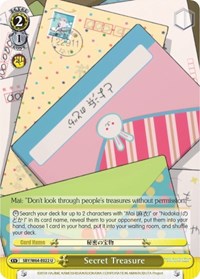 Secret Treasure - Rascal Does Not Dream of Bunny Girl Senpai - NM