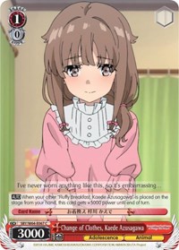 Change of Clothes, Kaede Azusagawa - Rascal Does Not Dream of Bunny Girl Senpai - NM