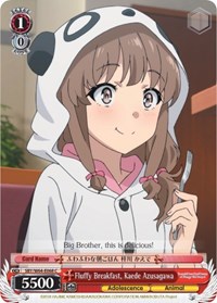Fluffy Breakfast, Kaede Azusagawa - Rascal Does Not Dream of Bunny Girl Senpai - NM