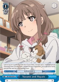 Nasuno and Hayate - Rascal Does Not Dream of Bunny Girl Senpai - NM