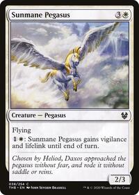 Sunmane Pegasus - Theros: Beyond Death - NM