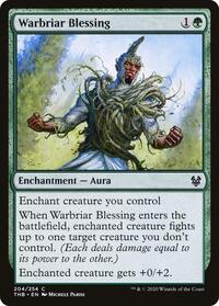 Warbriar Blessing - Theros: Beyond Death - NM
