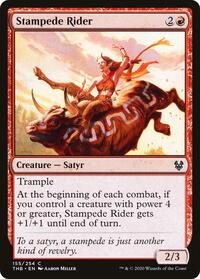 Stampede Rider - Theros: Beyond Death - NM