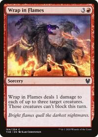Wrap in Flames - Theros: Beyond Death - NM