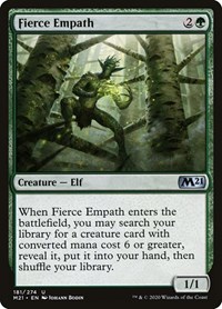 Fierce Empath - Core Set 2021 - NM