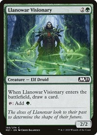 Llanowar Visionary - Core Set 2021 - NM