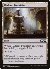 Radiant Fountain - Core Set 2021 - NM