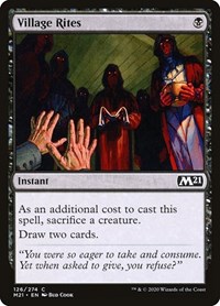Village Rites - Core Set 2021 - NM