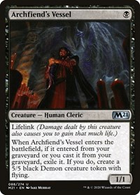 Archfiend's Vessel - Core Set 2021 - NM