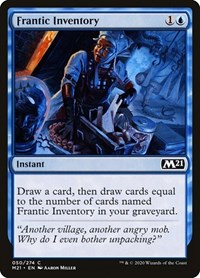Frantic Inventory - Core Set 2021 - NM