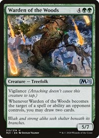 Warden of the Woods - Core Set 2021 - NM