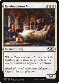 Rambunctious Mutt - Core Set 2021 - NM