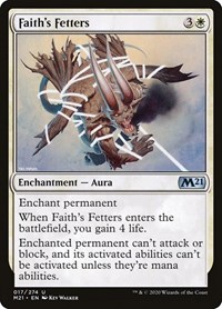Faith's Fetters - Core Set 2021 - NM
