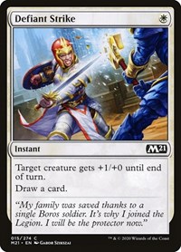 Defiant Strike - Core Set 2021 - NM