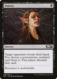 Duress - Core Set 2021 - NM