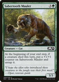 Sabertooth Mauler - Core Set 2021 - NM