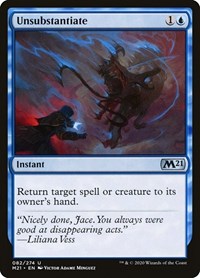 Unsubstantiate - Core Set 2021 - NM