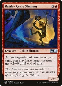 Battle-Rattle Shaman - Core Set 2021 - NM