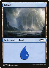 Island (263) - Core Set 2021 - NM