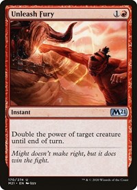 Unleash Fury - Core Set 2021 - NM