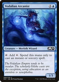 Vodalian Arcanist - Core Set 2021 - NM
