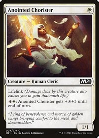 Anointed Chorister - Core Set 2021 - NM