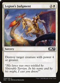 Legion's Judgment - Core Set 2021 - NM