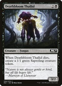 Deathbloom Thallid - Core Set 2021 - NM