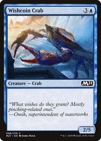 Wishcoin Crab - Core Set 2021 - NM