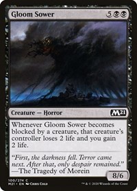 Gloom Sower - Core Set 2021 - NM