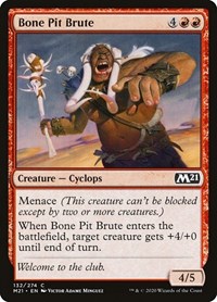 Bone Pit Brute - Core Set 2021 - NM