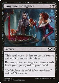 Sanguine Indulgence - Core Set 2021 - NM